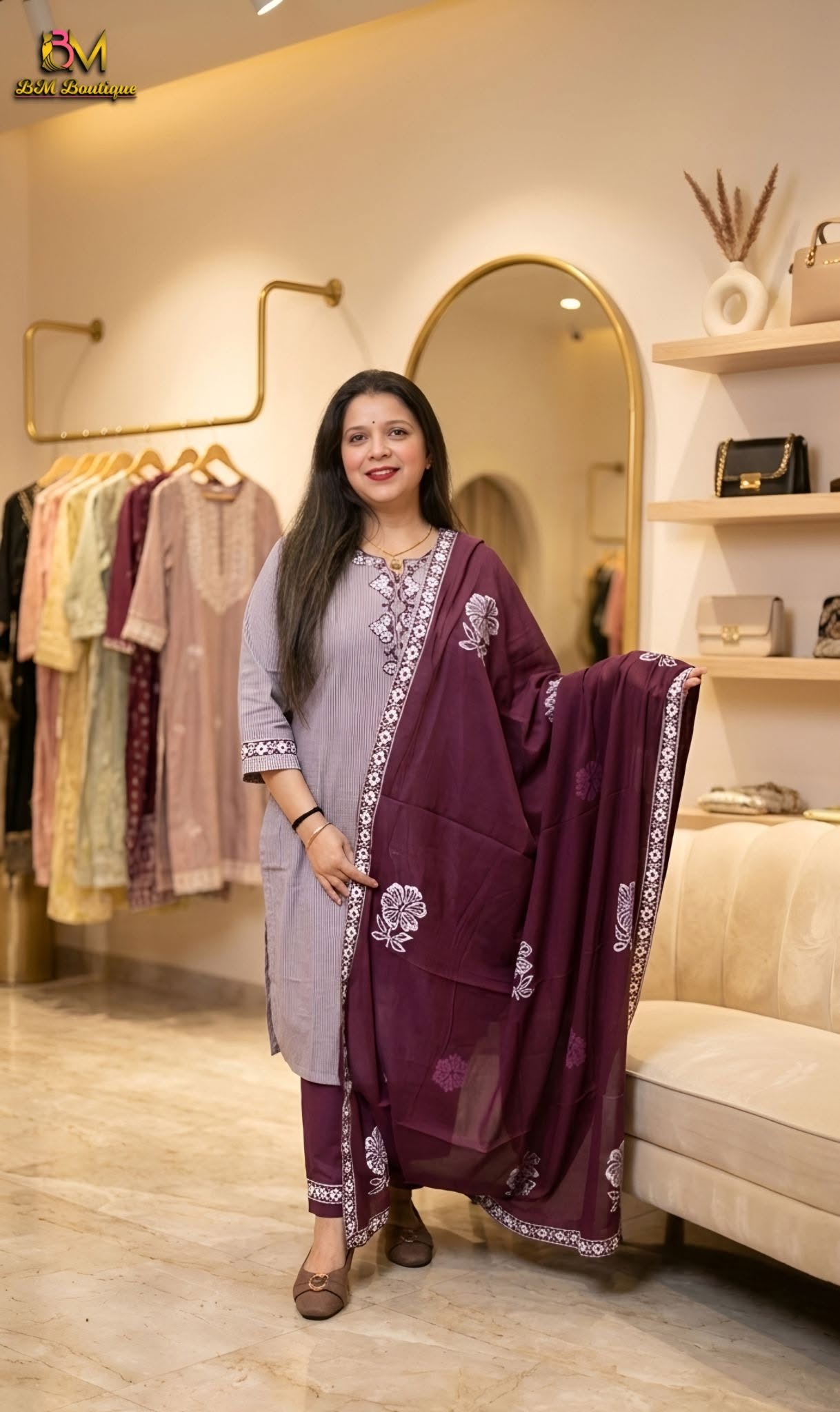 BM Boutique saree collection