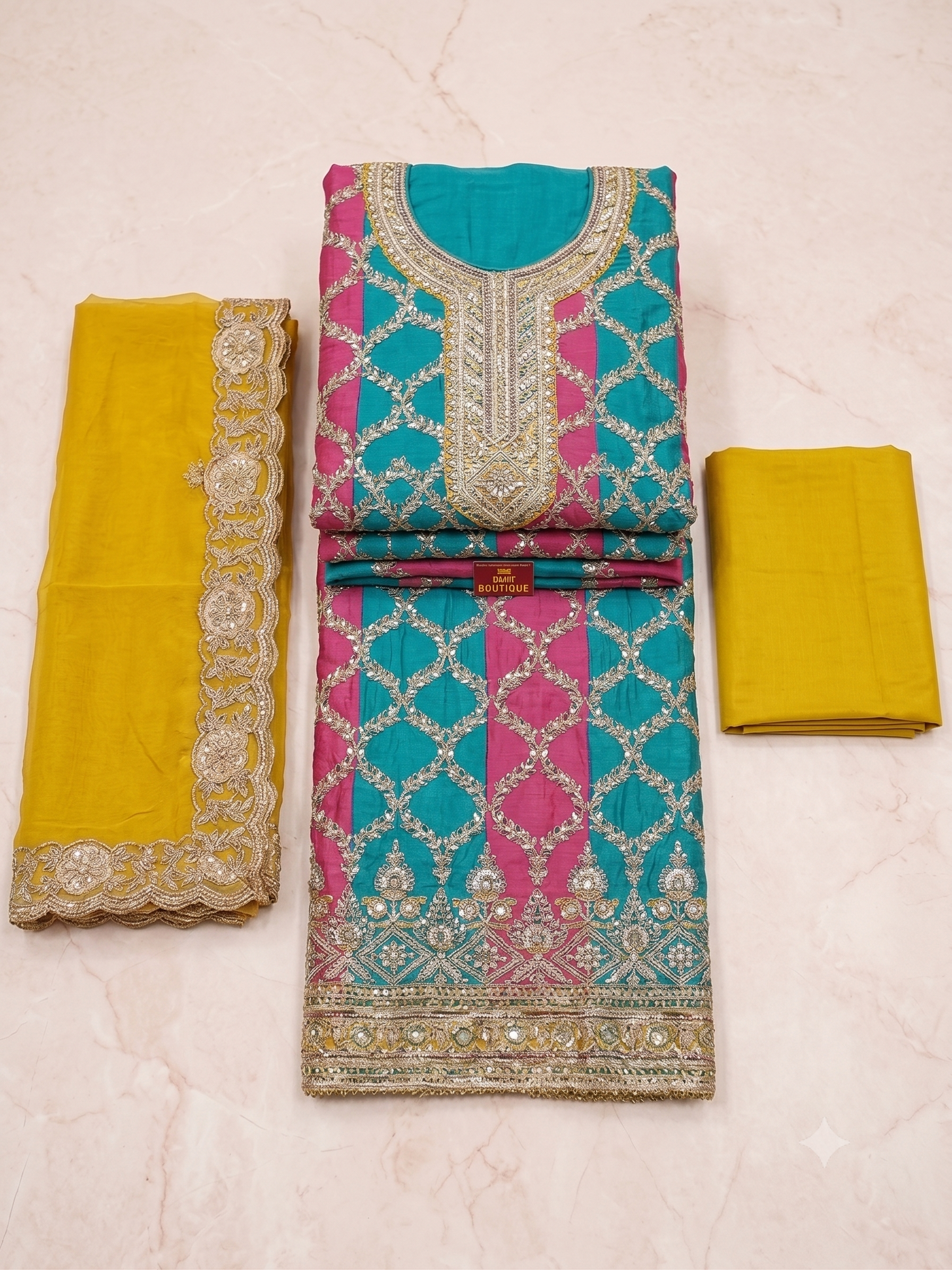 Unstitched Suit Piece